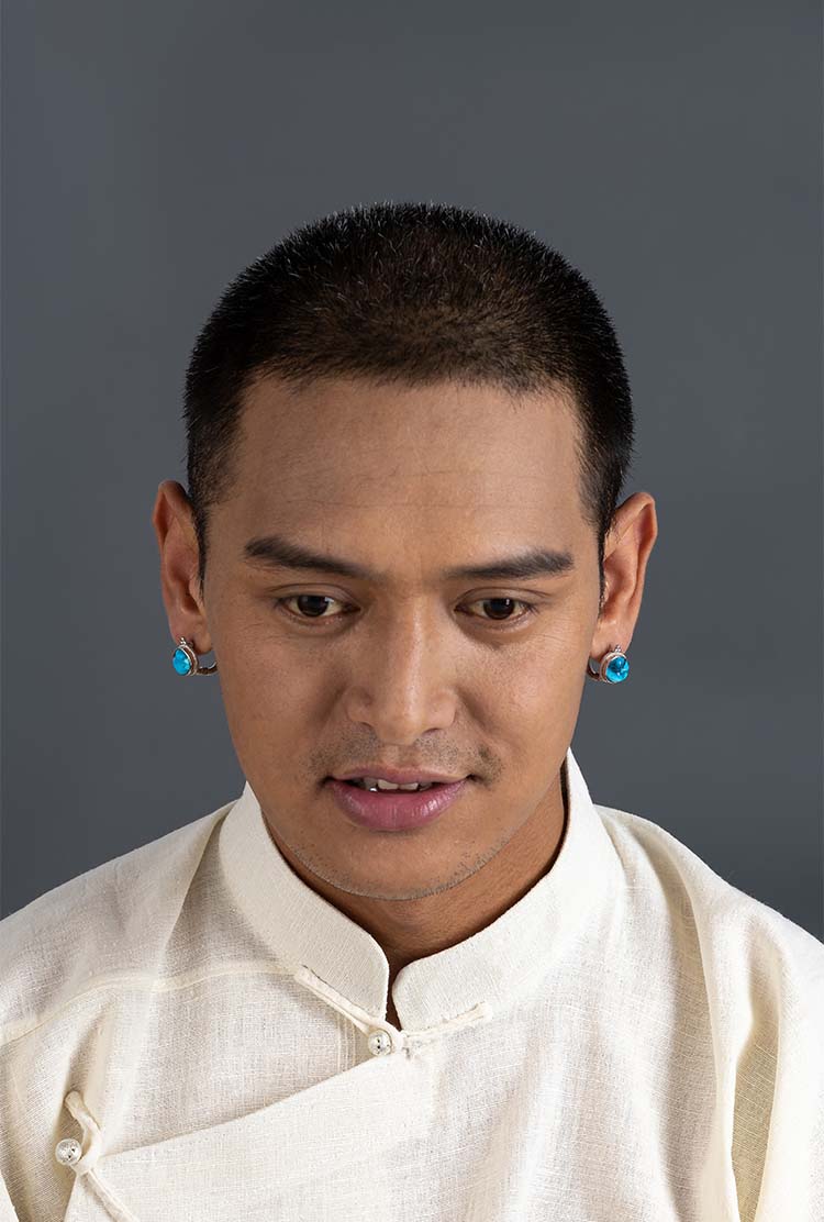 Handcrafted Natural Raw Turquoise Earrings