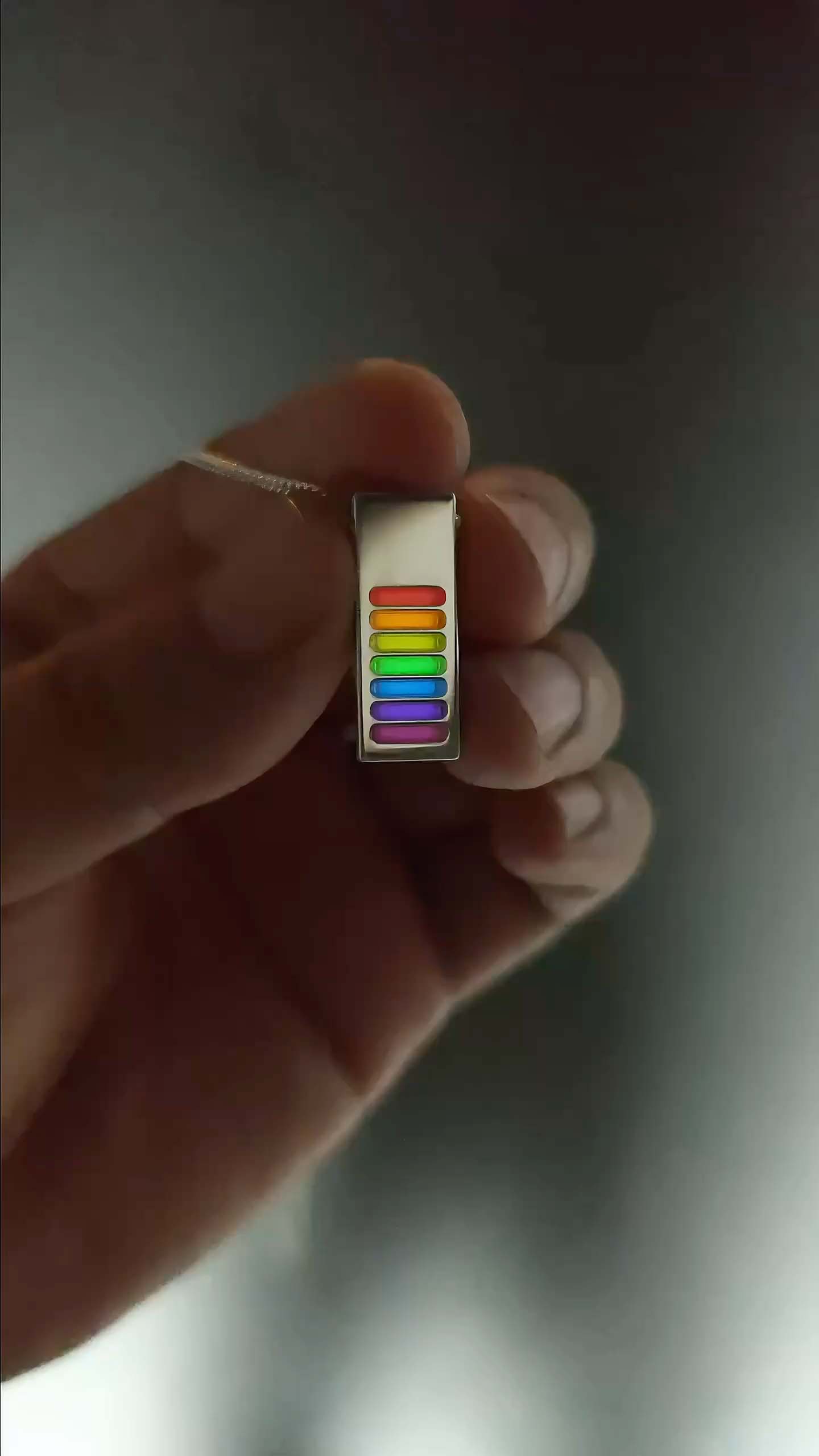 Handcrafted Energy Core Tritium Necklace1