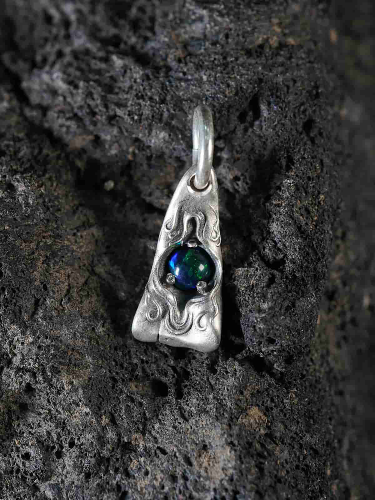 Handmade Movable Tooth Character Pendant