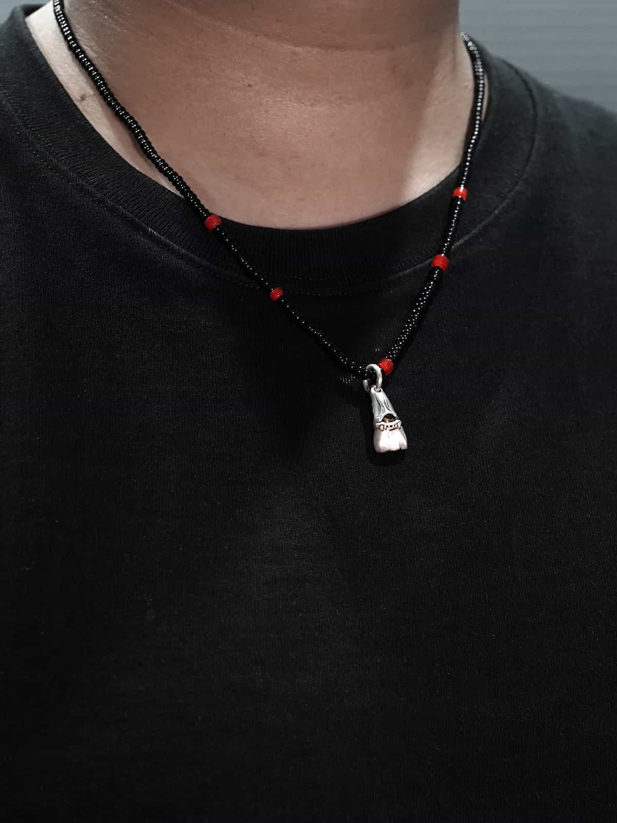 Handmade Movable Tooth Character Pendant