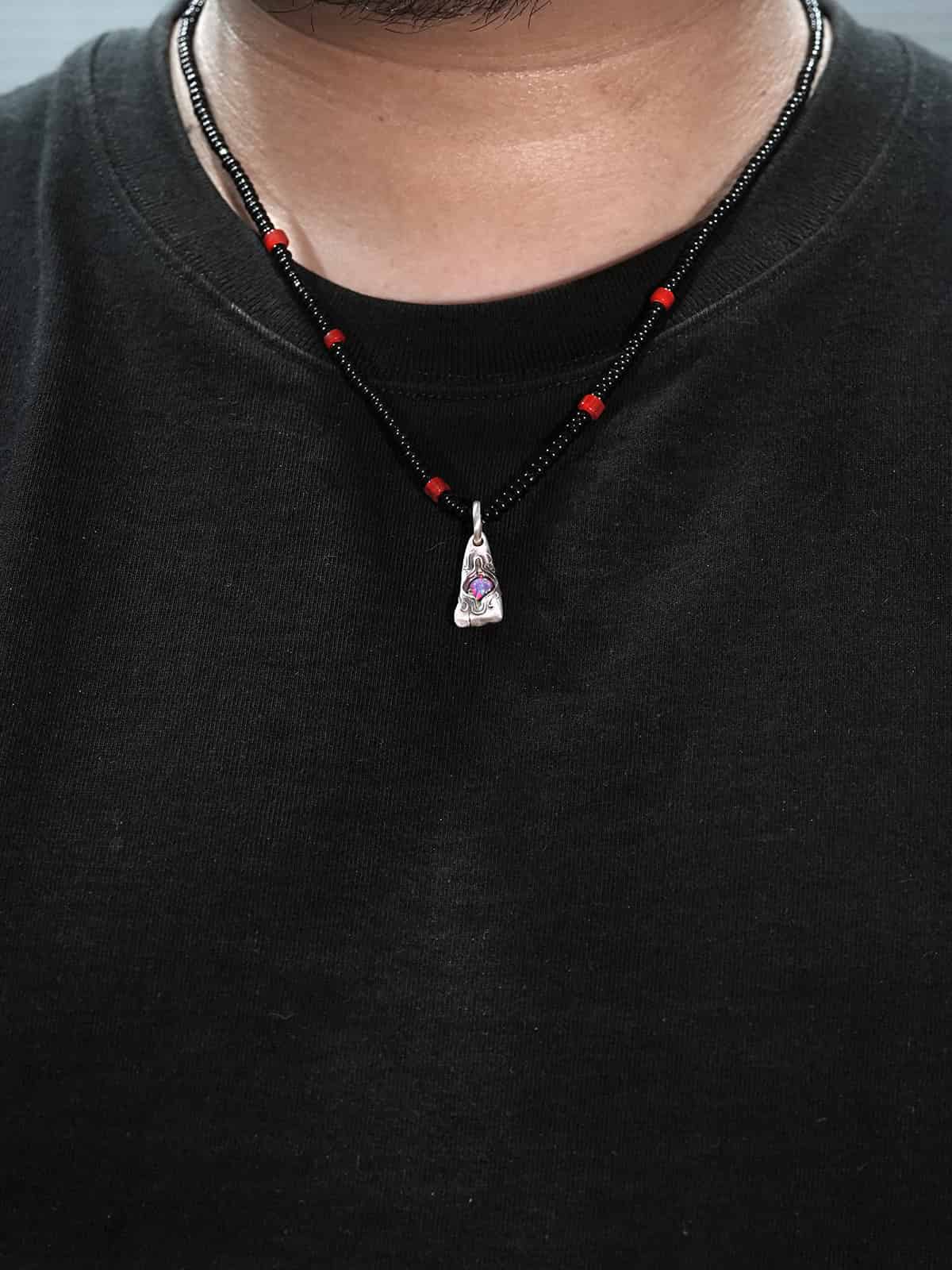 Handmade Movable Tooth Character Pendant