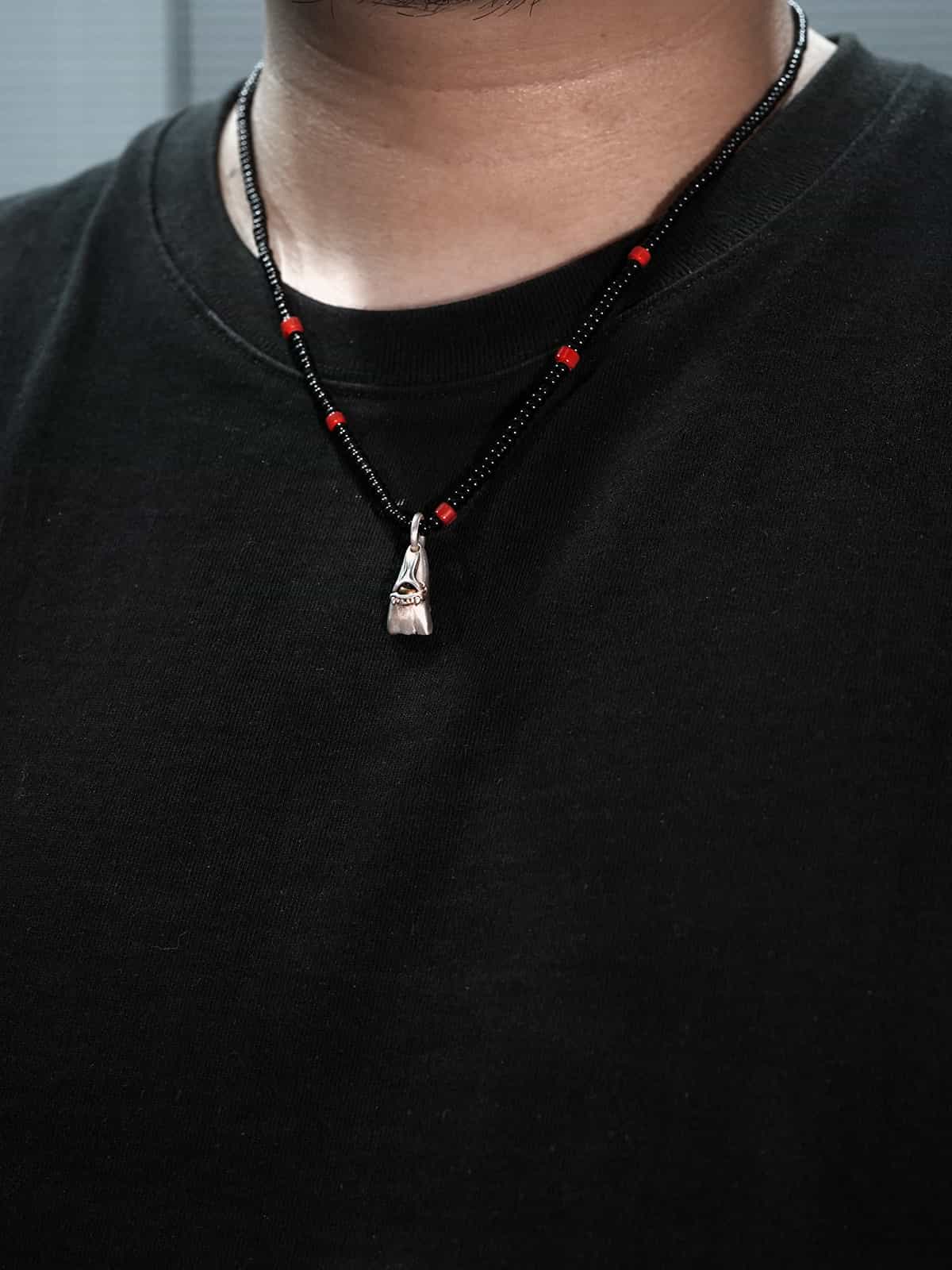 Handmade Movable Tooth Character Pendant