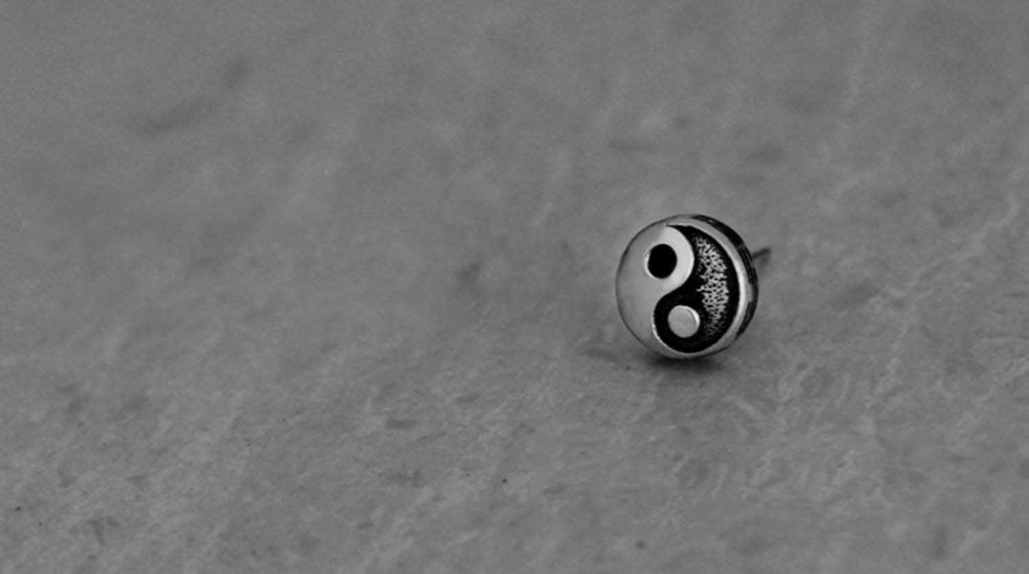 Japanese Inspired Yin Yang Earrings