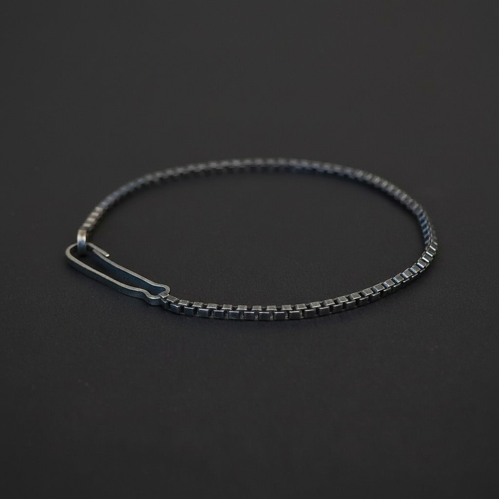 Oxidized-925-Sterling-Silver-Box-Chain-Bracelet-Necklace_5