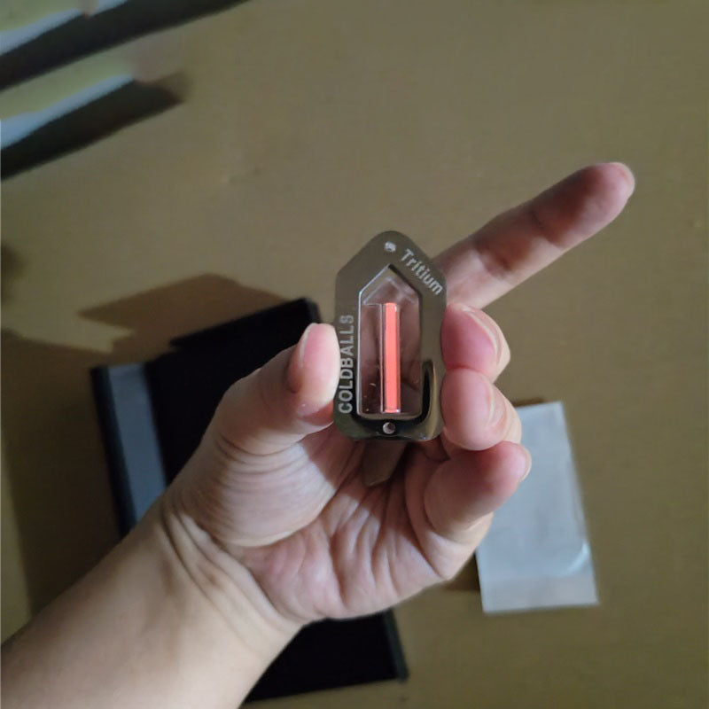 Premium Tritium Arrow Pendant Necklace