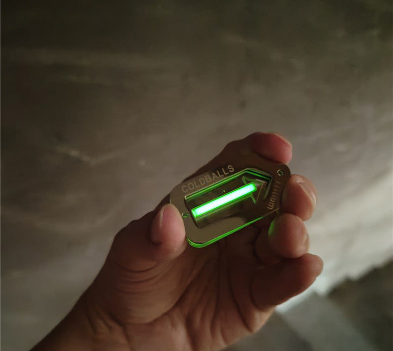 Premium Tritium Arrow Pendant Necklace
