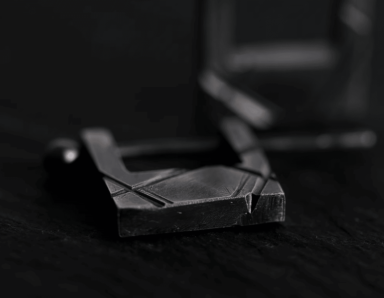 S999 Pure Silver Handmade Geometric Stud Earrings with Textured Square Design