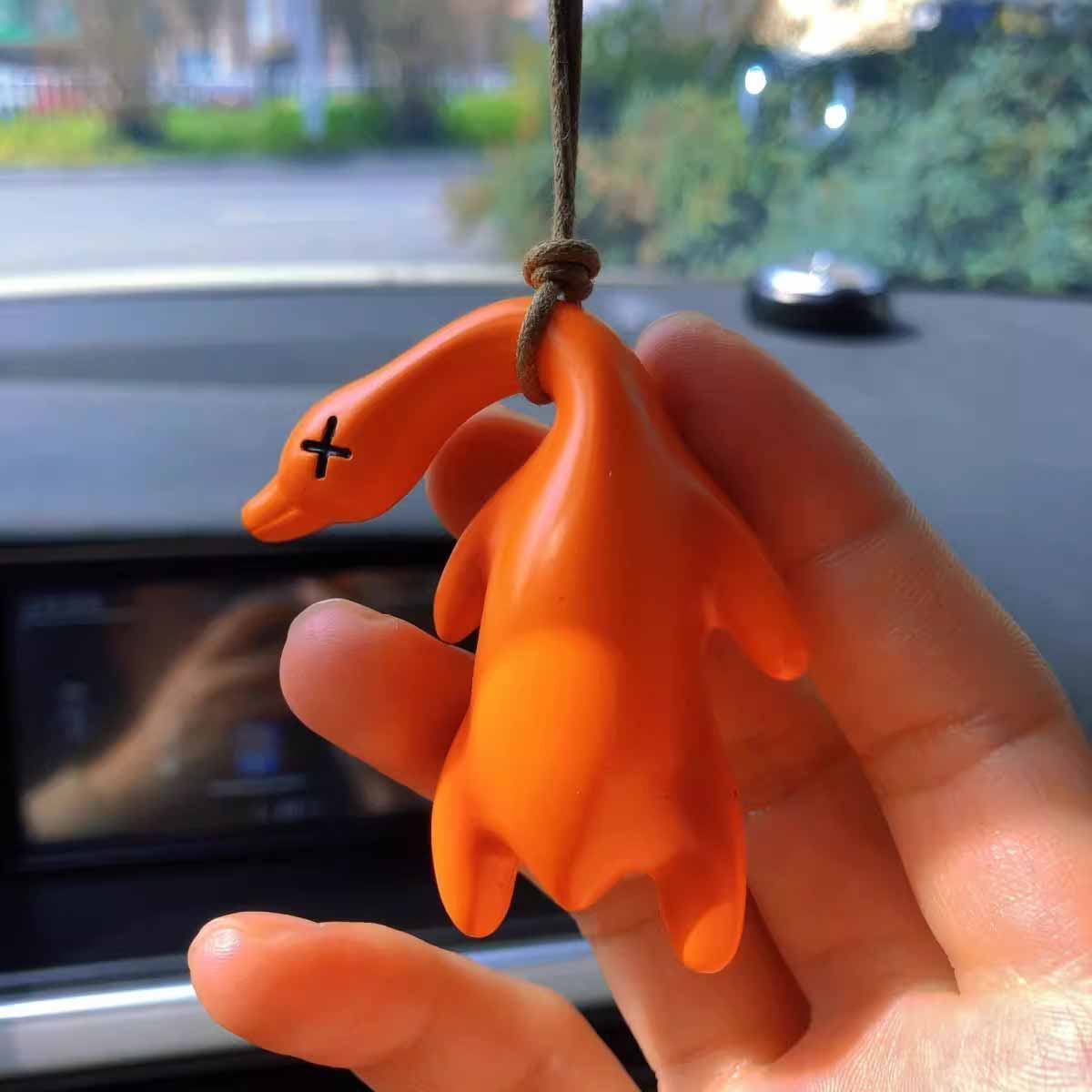Sunlight Color-Changing Duck Pendant