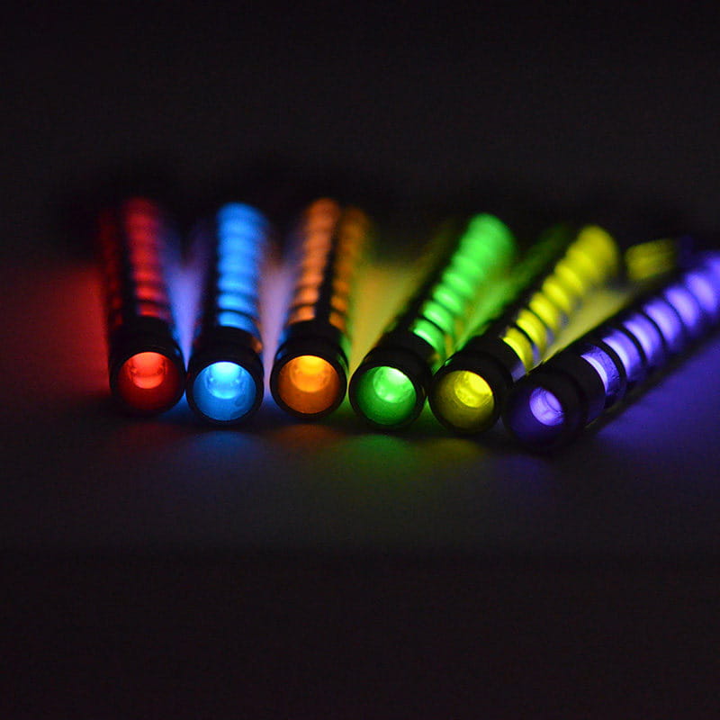 Titanium Tritium Glow Keychain Pendant 25 Year Self Illuminating Capsule