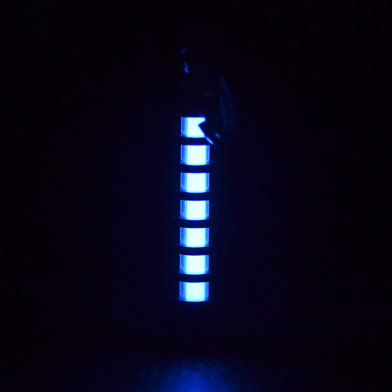 Titanium Tritium Glow Keychain Pendant 25 Year Self Illuminating Capsule