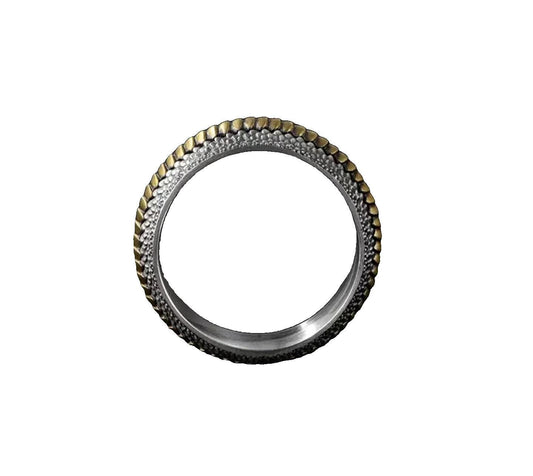 Stylish Dragon Scale Silver Ring - LOVELY ROBIN