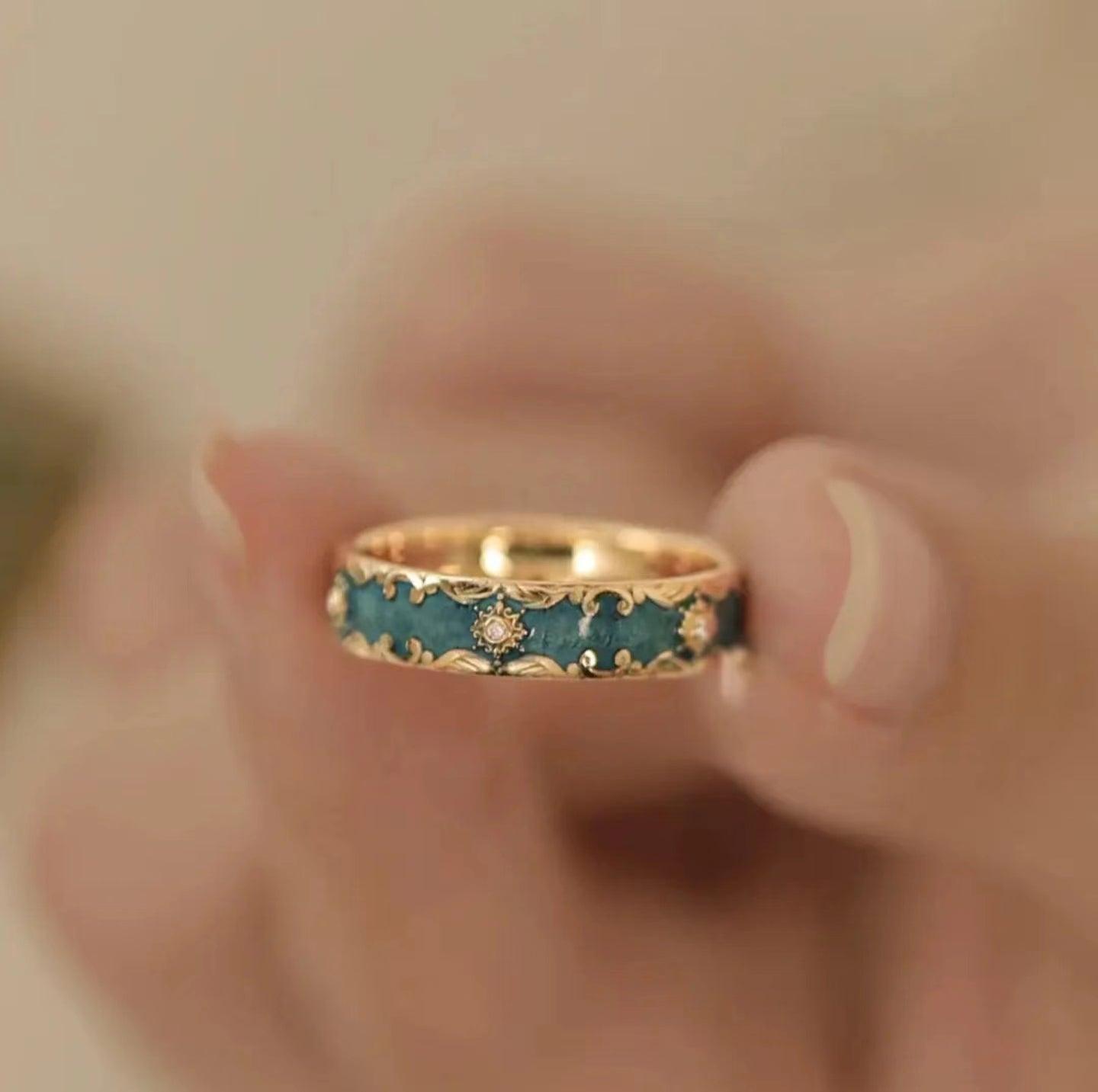 "Enchanted Bloom" Ring - LOVELY ROBIN